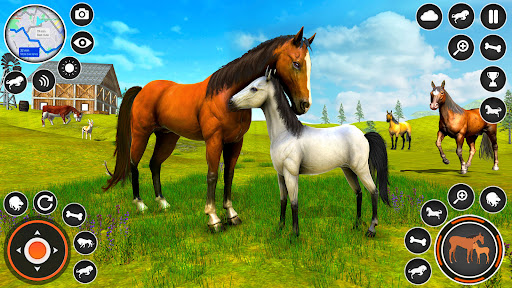 Wild Horse Family Simulator 3D