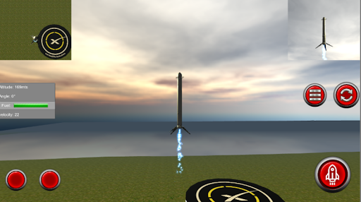 Space Rocket Launch & Landing